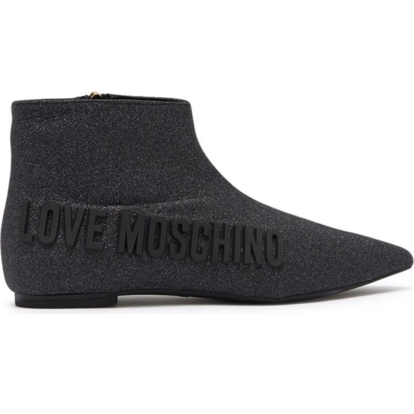 LOVE MOSCHINO Glitter Nro Ankle Boot - Picture 3 of 4